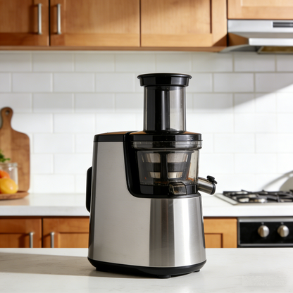 🥤Slow Mute Grinding Juicer ✨ Automatic Pulp Juice Separation No Residue | Household Multifunctional Fruit & Veggie Nutrient Extractor | Filter-Free Direct Drink Auxiliary Food Milkshake Smoothie Maker🍃