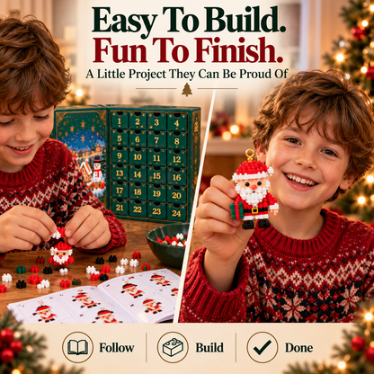 🎅🔥LAST DAY 30% OFF ✨ Healrize®Christmas Countdown Brick Building Advent Calendar For Families