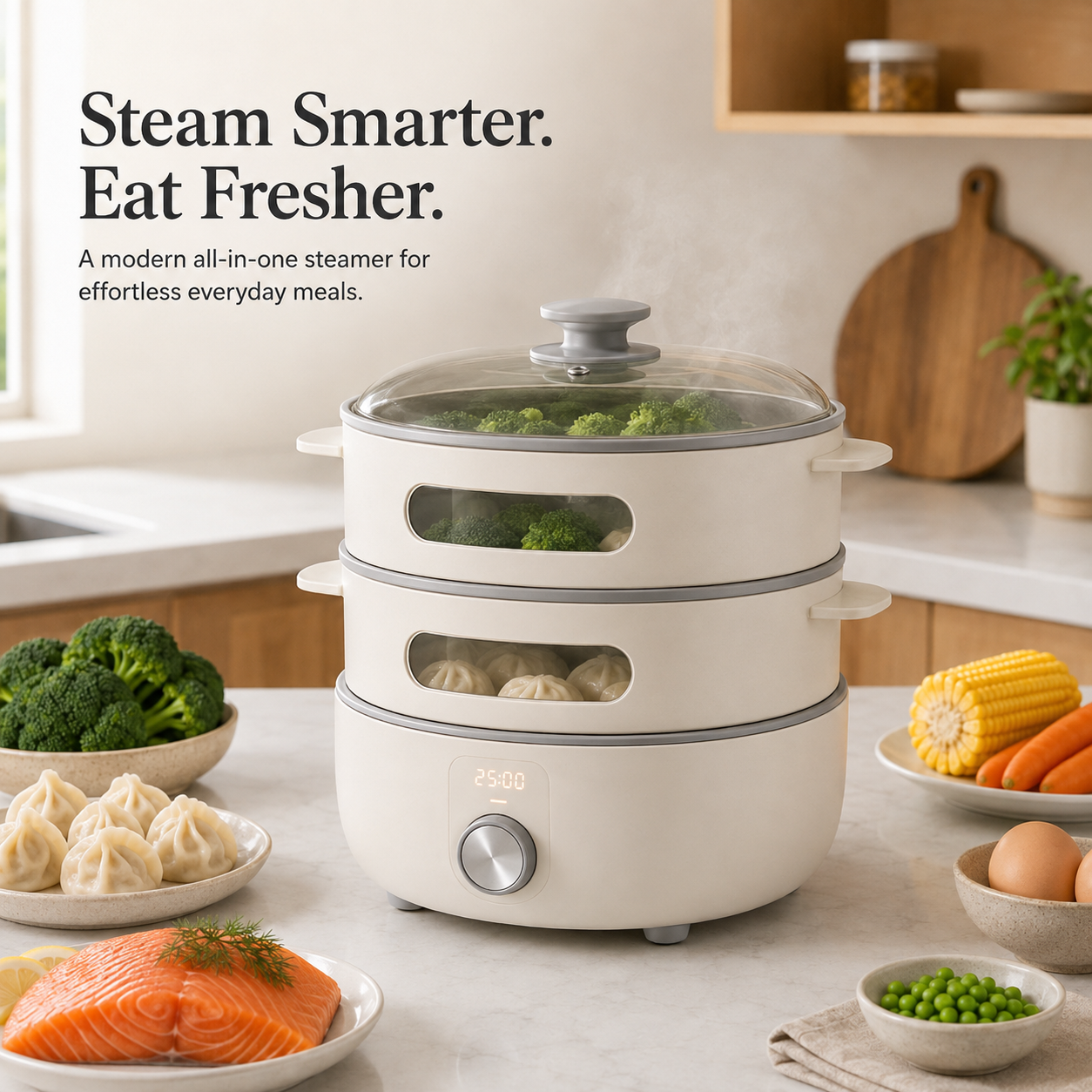 Automatic Bread Maker – Fresh Homemade Bread Made Easy– Fast, Efficient, Nutrient-Locking Home Cooking Appliance.✨