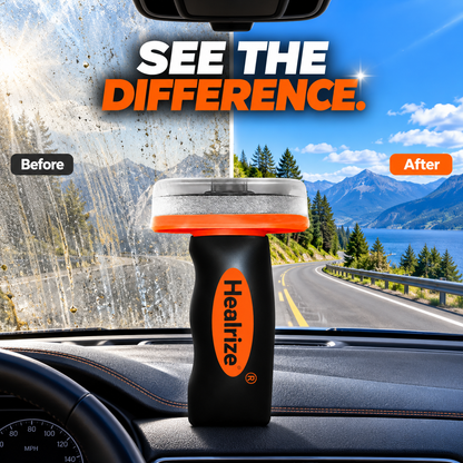 🧼Healrize® Glass Restoration Kit – Water Spot & Oily Residue Remover for Auto & Home Glass