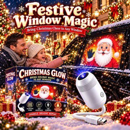 🎅Healrize® Christmas Car Projector Light ✨ Bring Holiday Magic on the Road