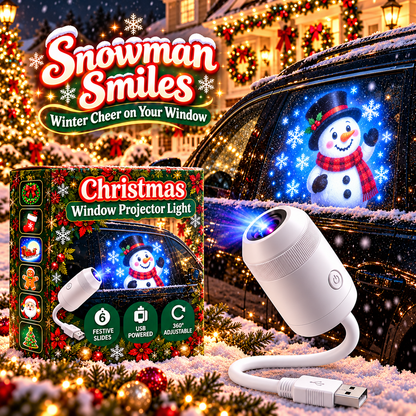 🎅Healrize® Christmas Car Projector Light ✨ Bring Holiday Magic on the Road