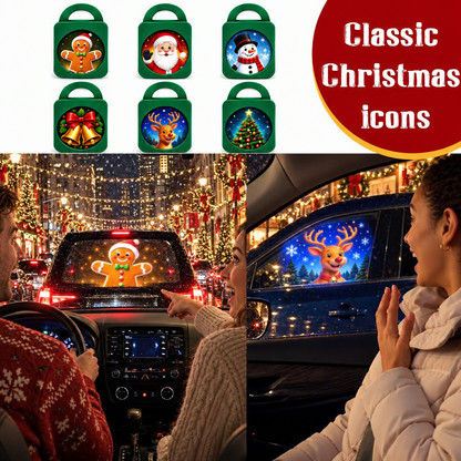 🎅Healrize® Christmas Car Projector Light ✨ Bring Holiday Magic on the Road
