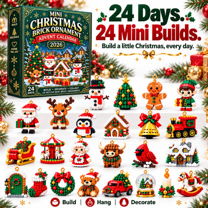 🎅🔥LAST DAY 30% OFF ✨ Healrize®Christmas Countdown Brick Building Advent Calendar For Families